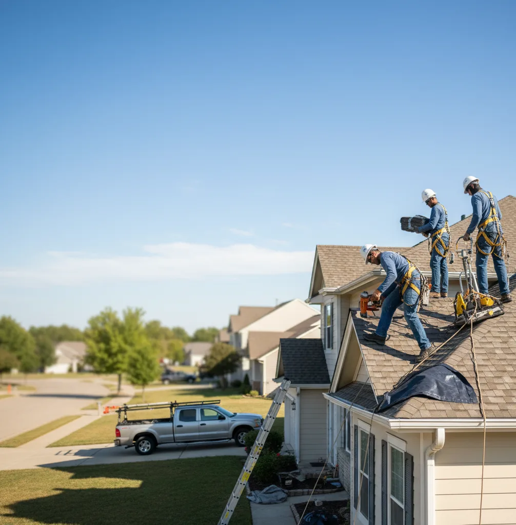 Roof Repair in Jamestown